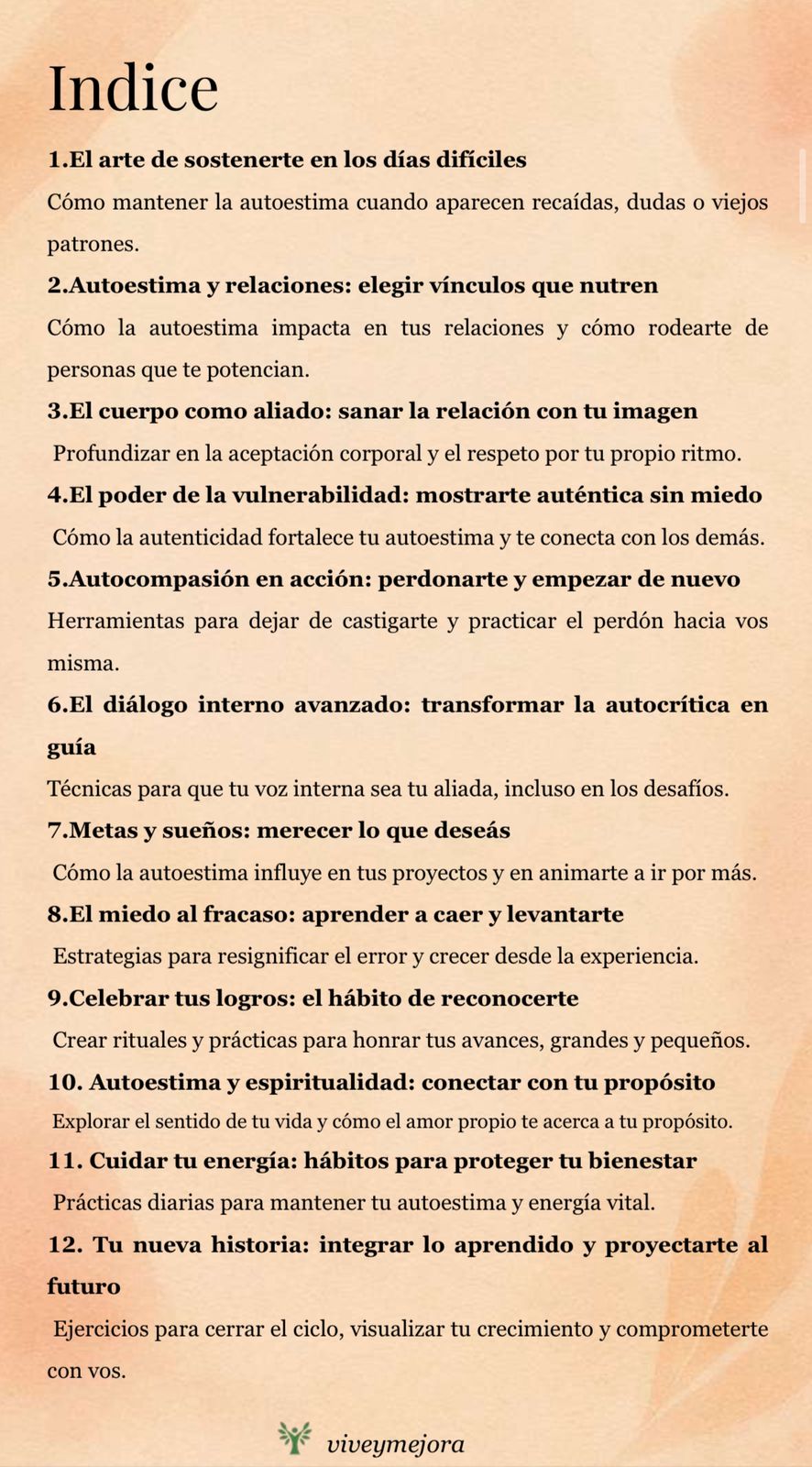 Creciendo desde el amor propio: Un nuevo capítulo para vos